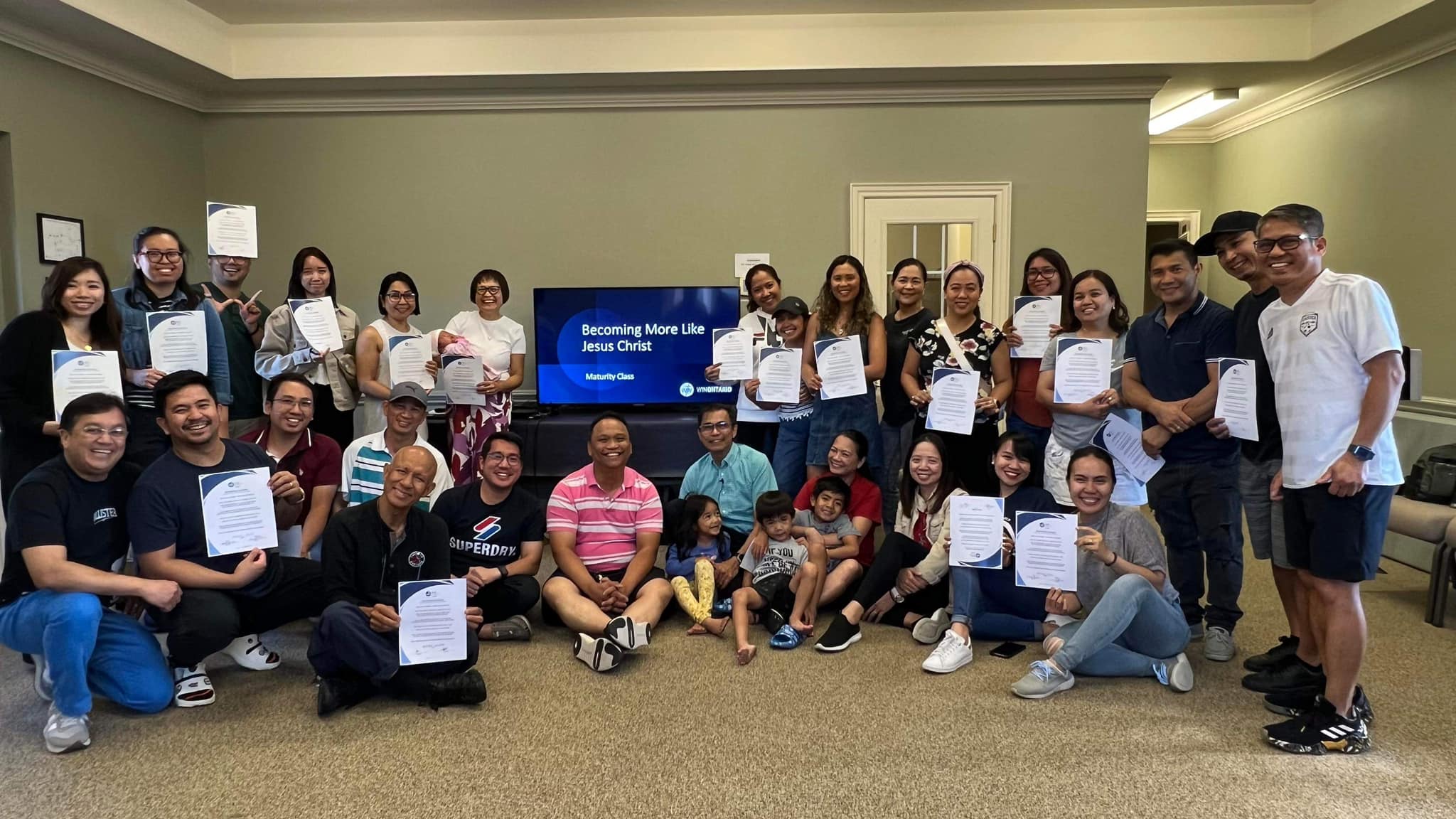 Bible study maturity class at Word of Love Ministry