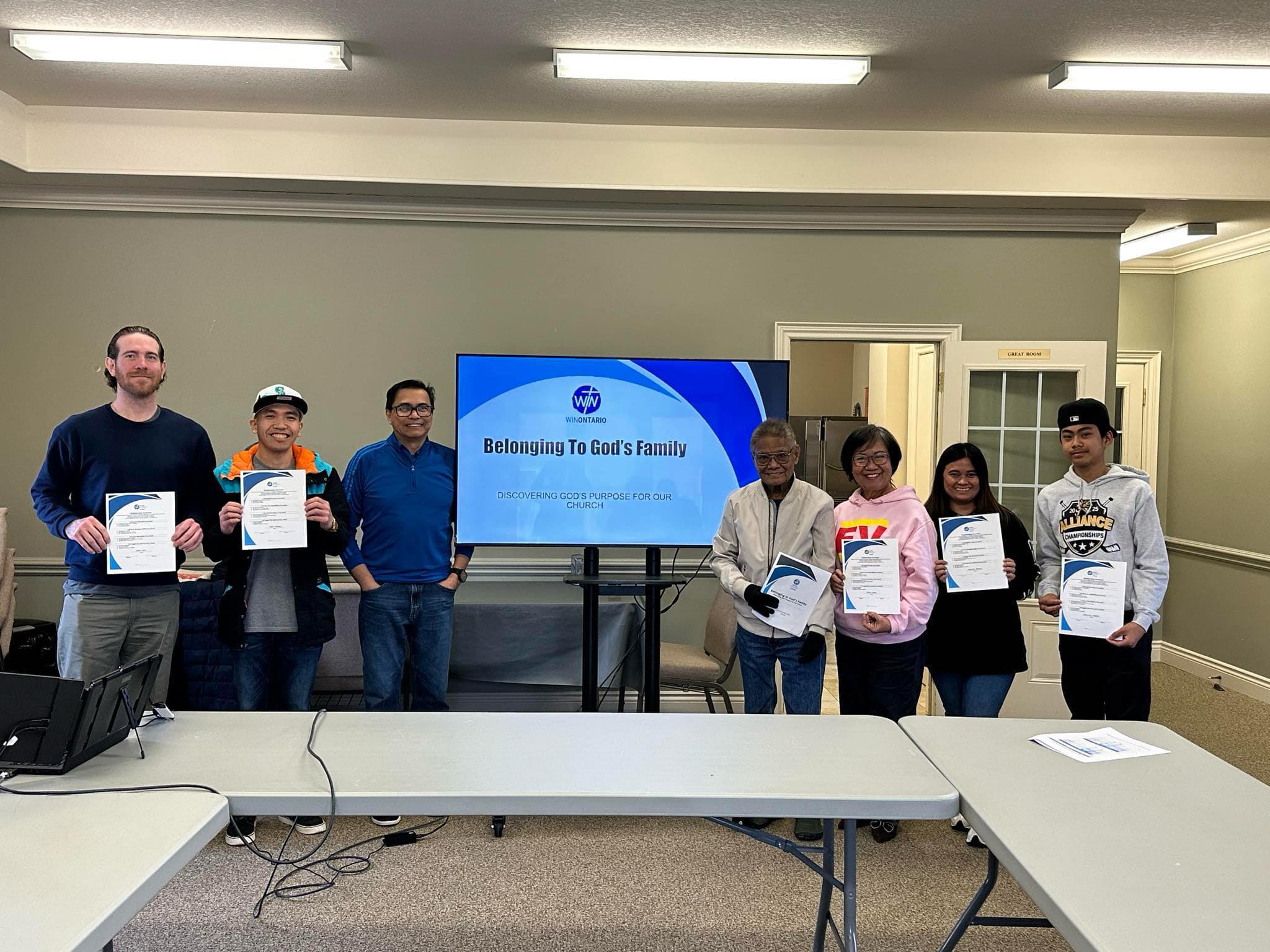 Belonging to God's Family class